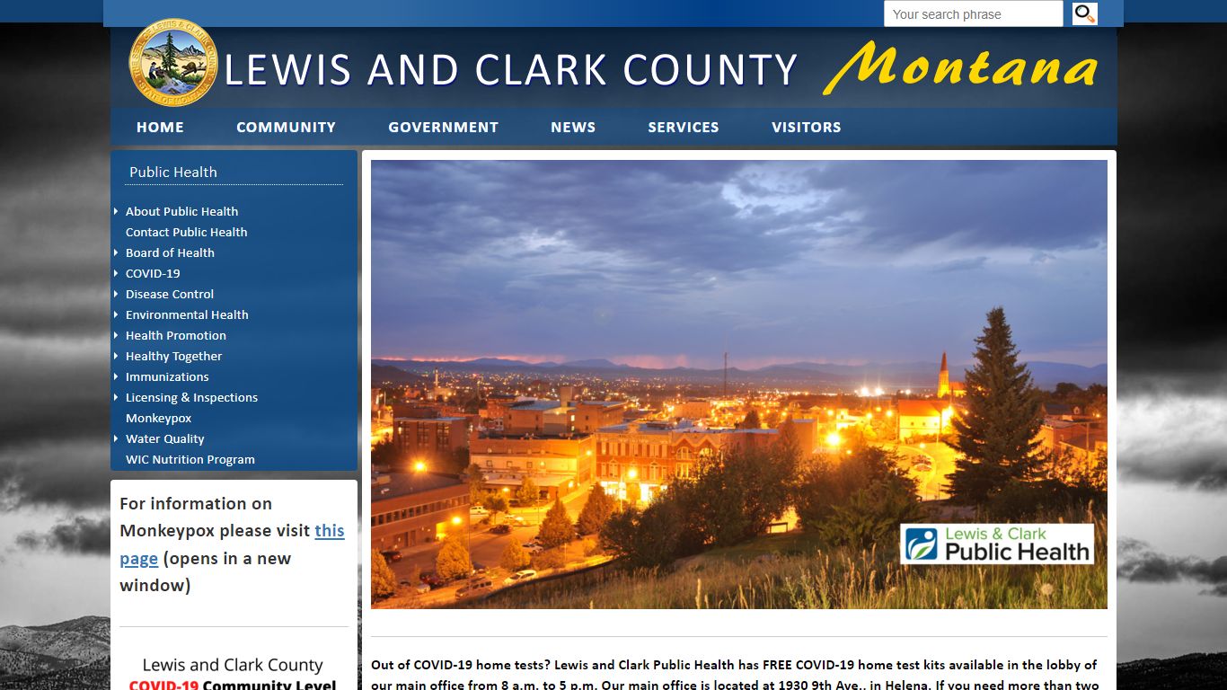 Lewis and Clark County: Public Health